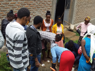 practical training on energy saving stove